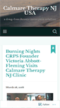 Mobile Screenshot of calmaretherapynj.com